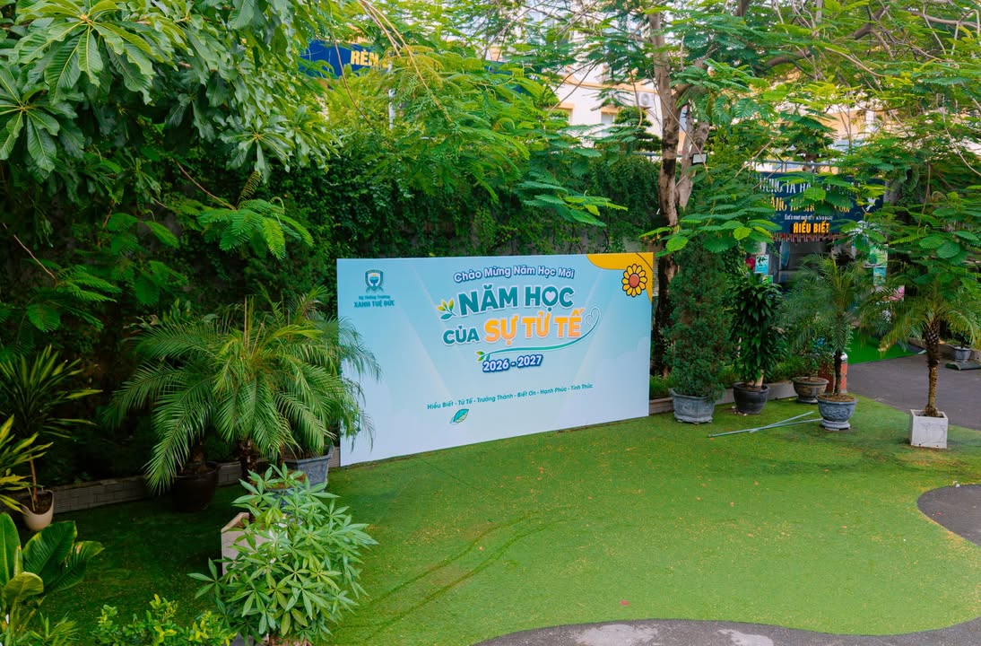 🎒 🌿 SẴN SÀNG NGÀY TỰU TRƯỜNG – HẸN GẶP CÁC EM HỌC SINH TẠI XANH TUỆ ĐỨC!