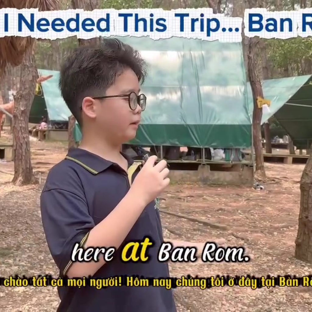 💎 KHI HỌC SINH XANH TUỆ ĐỨC TỰ TIN NÓI TIẾNG ANH VÀ THUYẾT TRÌNH TỪ TRẢI NGHIỆM THỰC TẾ