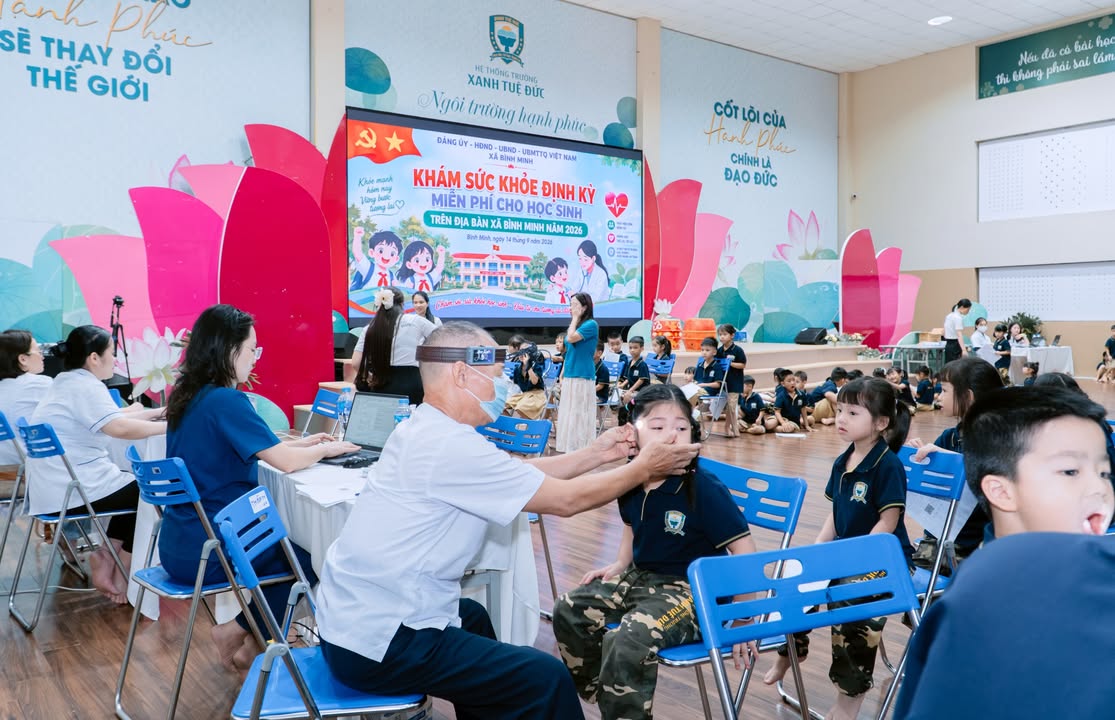 🍀🍀 CHĂM SÓC SỨC KHỎE HỌC ĐƯỜNG ĐỊNH KỲ CHO HỌC SINH XANH TUỆ ĐỨC HÀ NỘI