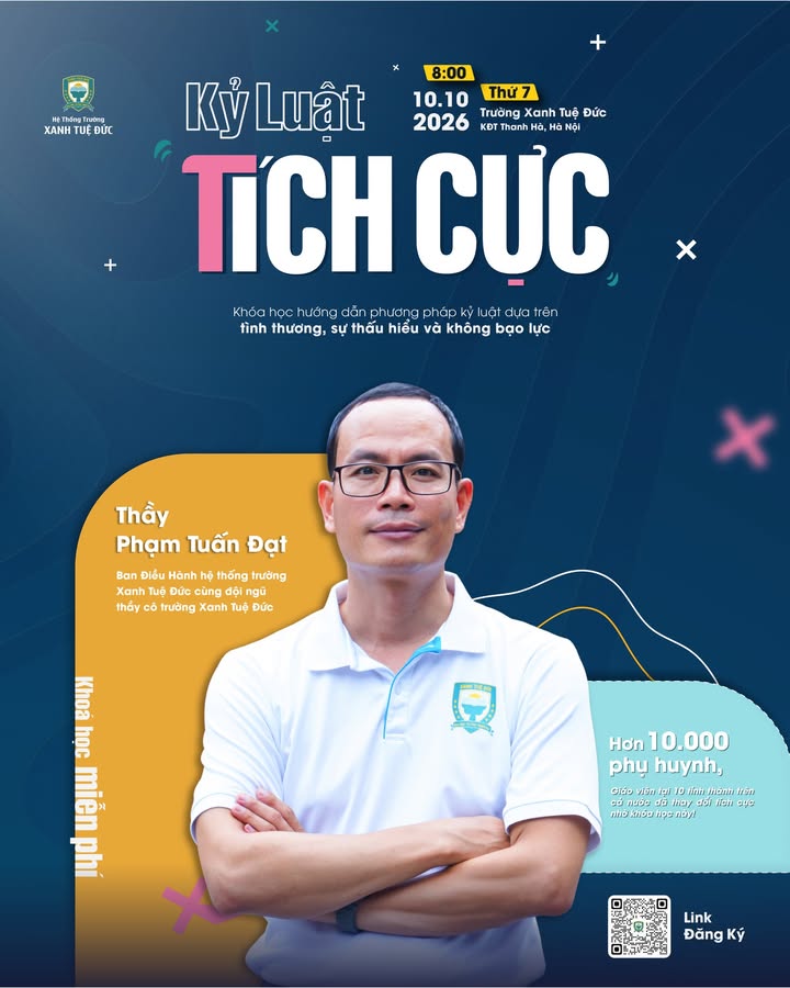 🌿 KỶ LUẬT TÍCH CỰC PHIÊN BẢN MỚI – KHÓA HỌC MÀ MỌI CHA MẸ CẦN THAM DỰ (MIỄN PHÍ)