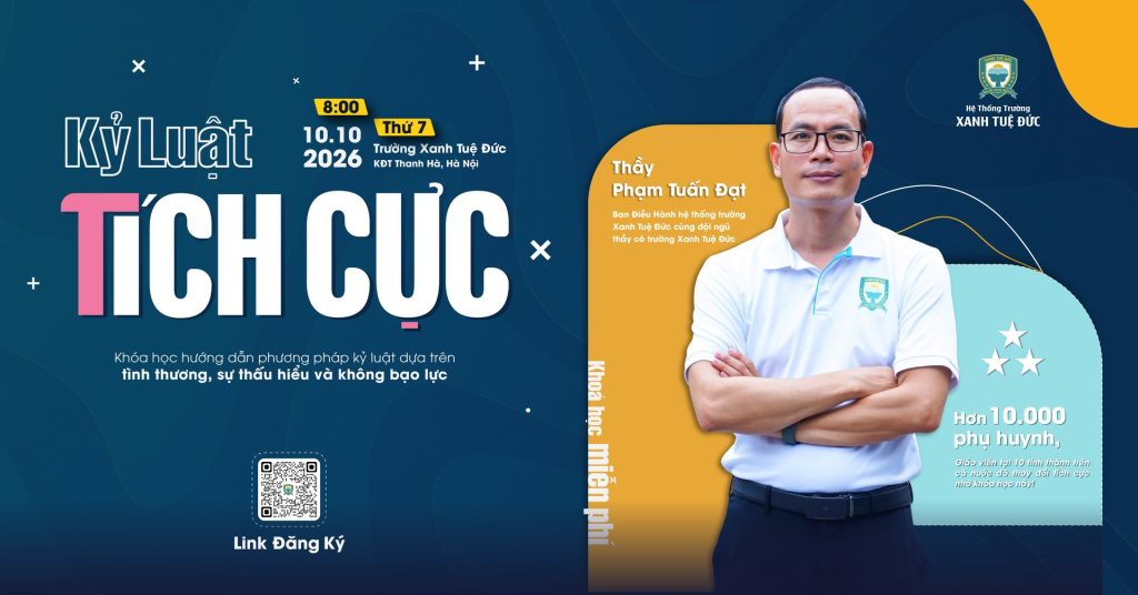 Mời Quý phụ huynh tham gia khóa Kỷ luật tích cực phiên bản mới - hình 1